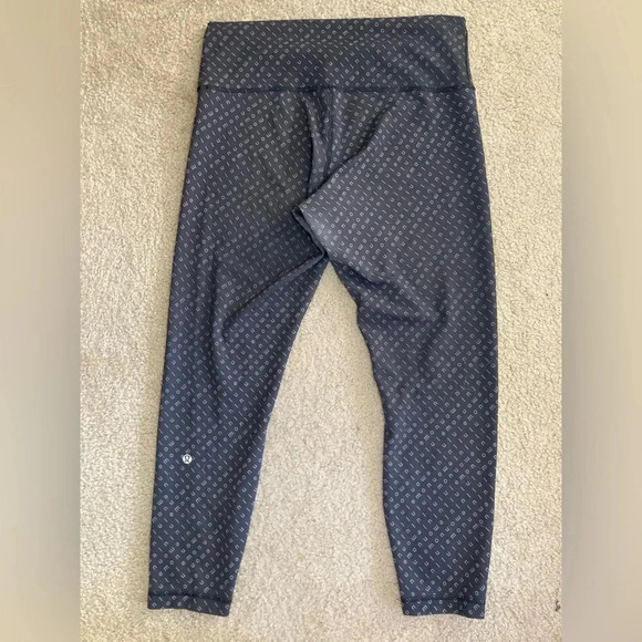 Lululemon Wunder Train High-Rise Tight 25" Mirrorify Black Multi Size 14 - Picture 2 of 6